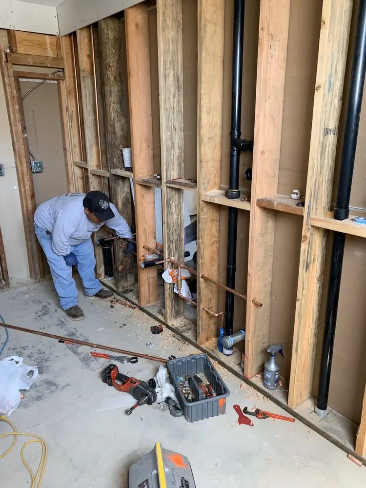Commercial rough-in plumbing for Gas Line Repair in Brook Valley